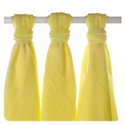 XKKO BMB Bamboo diaper Colors 70x70 - Lemon (3 pcs)