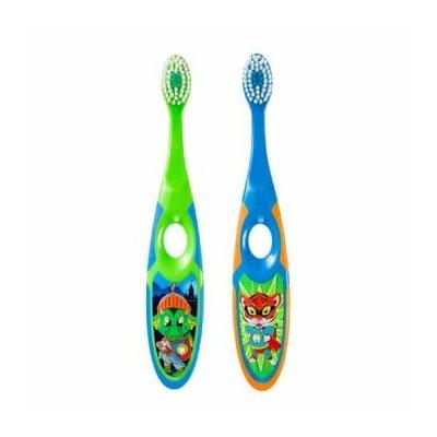 Jordan Step 2 Children's toothbrush 3-5 years, dragon and tiger, 2 pcs