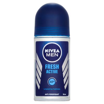 NIVEA Men Fresh Active guľôčkový antiperspirant, 50 ml