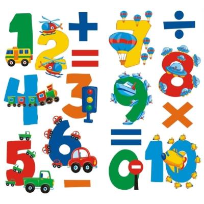 Marko 3D Wall decorations, Numbers, Cars