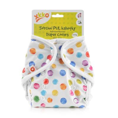 XKKO Diaper Top One Size - Watercolor Polka Dots