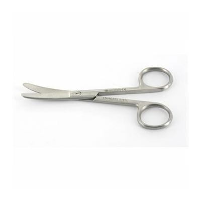 GIMA Surgical scissors with a blunt tip, 18 cm