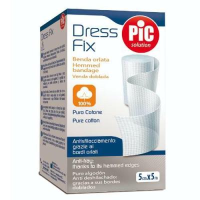 PIC Dress Fix, Universal bandage made of 100% cotton, 5m x 5cm