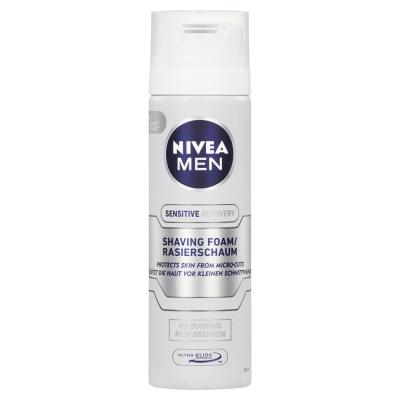 NIVEA Men Sensitive Recovery Pena na holenie, 200 ml