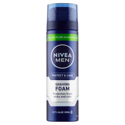 NIVEA Men Protect & Care Shaving foam, 200 ml