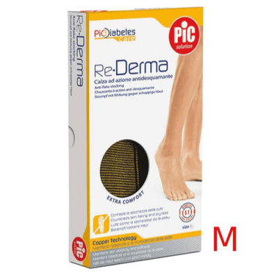 PIC Solution Re-Derma M, knee socks for diabetics, men's, large. M