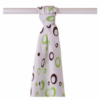 XKKO BMB Bamboo towel 90x100 - Lime Bubbles (1pc)