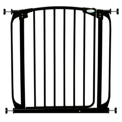 Dreambaby Safety barrier Chelsea (width 71-80cm, height 75cm), black