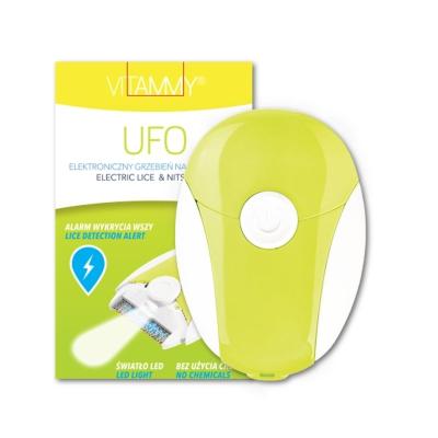 VITAMMY UFO Electronic comb for lice and nits, lime