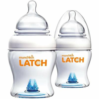 Munchkin MUNCHKIN LATCH,  Set Dojčenských fliaš s antikolikovým ventilom, 120ml, od 0m+, 2ks