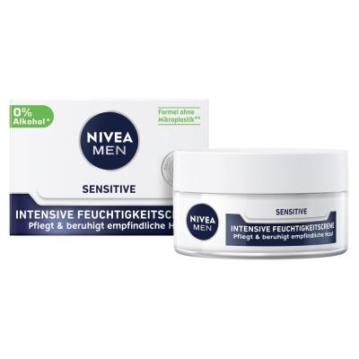NIVEA Men Sensitive Moisturizing skin cream, 50 ml