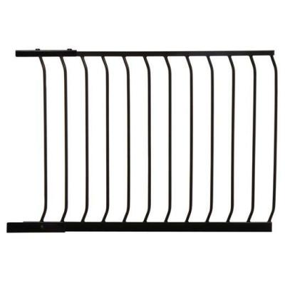 Dreambaby Extension of safety barrier Chelsea-1m (height 75cm), black