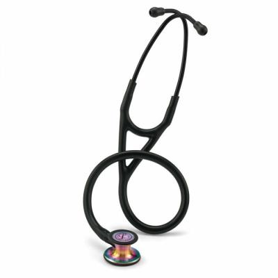 Littmann 3M Littmann Cardiology IV 6165 Rainbow Finish, kardiologický stetoskop, čierny