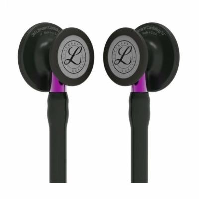 Littmann 3M Littmann Cardiology IV 6203 Black Finish Edition, kardiologický stetoskop, black/violet