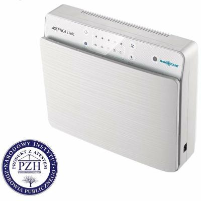 Nanocare ASEPTICA CLINIC Air purifier with filter and UV-C lamp