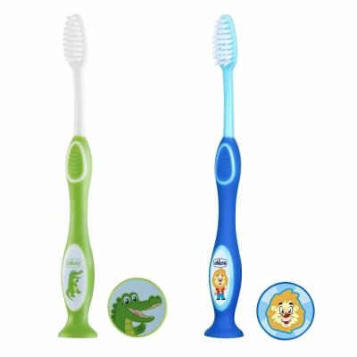 Chicco toothbrush, blue/green, from 36 m, 1 pc