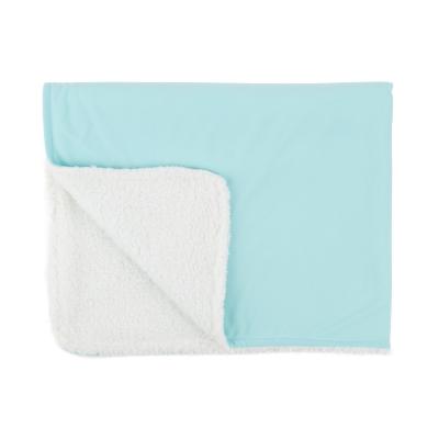 CuddleCo Comfi-Huggle, Baby blanket XL, 140x90cm, turquoise/white
