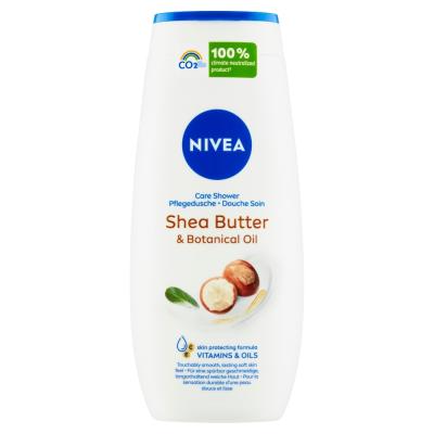 NIVEA Shea Butter &amp; Botanical Oil Ošetrujúci sprchovací gél, 250 ml