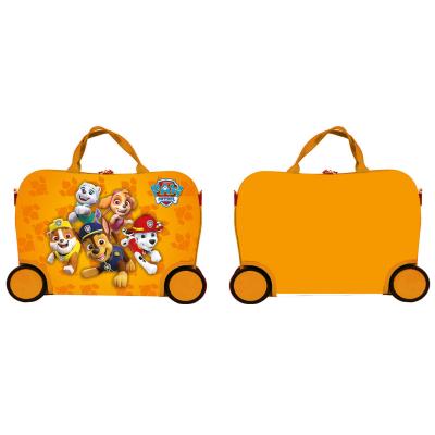 Nickelodeon Detský kufrík na kolieskach malý, Paw Patrol, žltý, 3r+