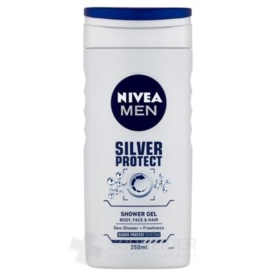 NIVEA MEN SPRCHOVÝ GÉL Silver protect