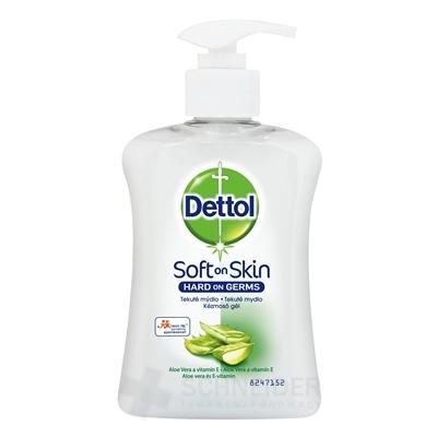 Dettol liquid soap Aloe Vera and vitamin E.