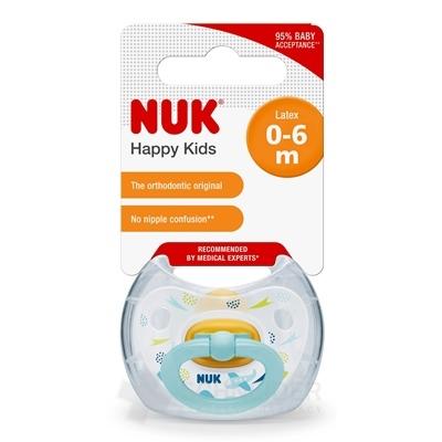 NUK PACIFIER CLASSIC HAPPY KIDS V1-Latex Box