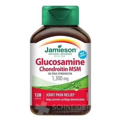 JAMIESON GLUKOZAMÍN CHONDROITÍN MSM 1300 mg