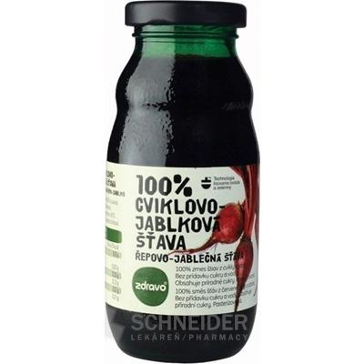 zdravo 100% CVIKLOVO-JABLKOVÁ ŠŤAVA