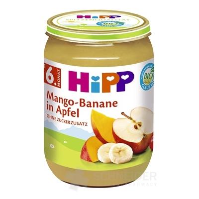 HiPP Príkrm BIO Jablka s mangom a banánmi