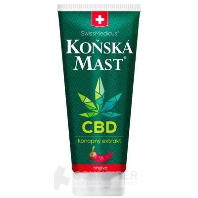 KONSKÁ MASŤ s CBD hrejivá