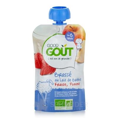 Good Gout BIO Ovčí jogurt jablko s jahodou