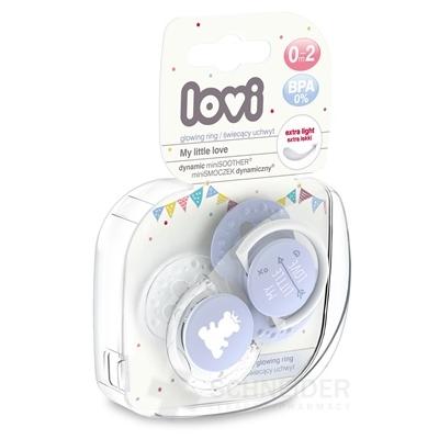 LOVI Dynamic soothing pacifier My little Love