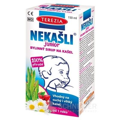 TEREZIA NEKAŠLI JUNIOR bylinný sirup na kašeľ