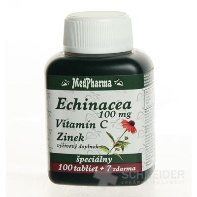 MedPharma ECHINACEA 100MG, VITAMÍN C, ZINOK