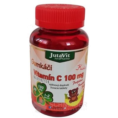 JutaVit Gumkáči Vitamín C 100 mg Kids