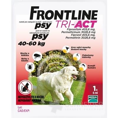 FRONTLINE TRI-ACT Spot-On pre psy XL