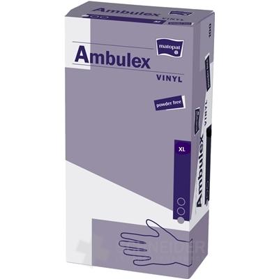 Ambulex rukavice VINYLOVÉ