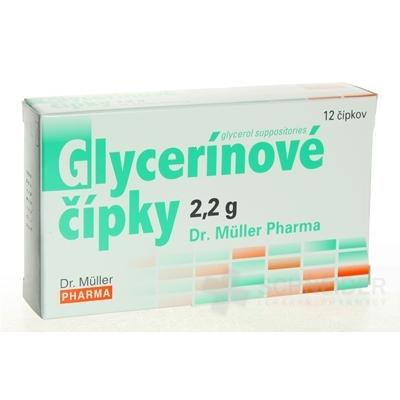 Dr. Müller Glycerínové čípky 2,2 g
