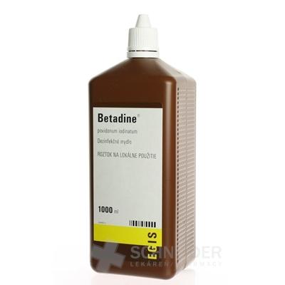 Betadine dezinfekčné mydlo 75 mg/ml