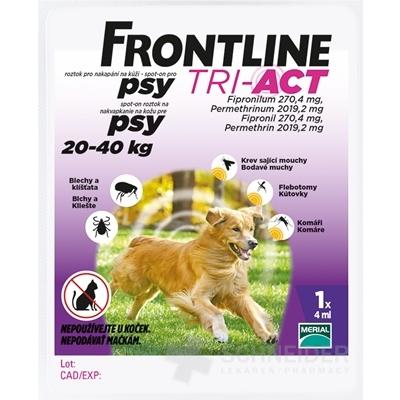 FRONTLINE TRI-ACT Spot-On pre psy L