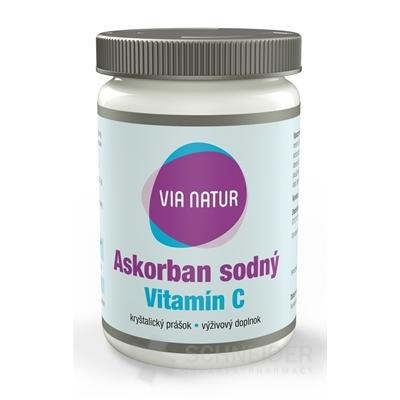 VIA NATUR Askorban sodný Vitamín C