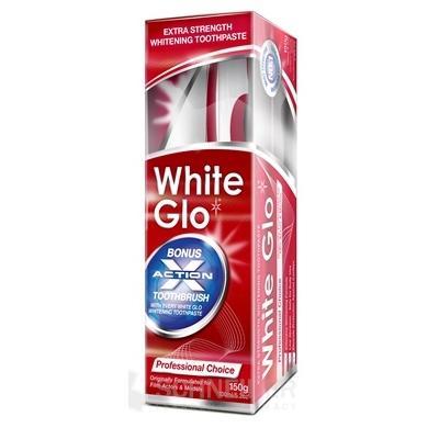 WHITE GLO Professional Choice Bieliaca zubná pasta