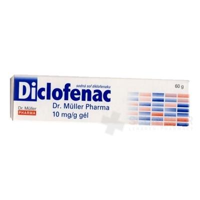 Diclofenac Dr. Müller Pharma 10 mg/g gél