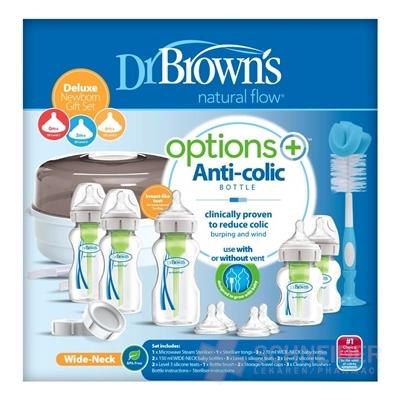 Dr.BROWN´S NOVORODENECKÁ SADA DELUXE OPTIONS+