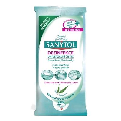 SANYTOL UNIVERZÁLNY ČISTIČ Utierky