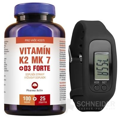 Pharma Activ Vitamín K2 MK 7 + D3 FORTE