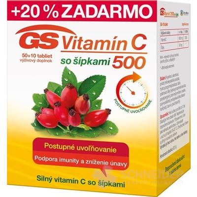 GS Vitamín C 500 so šípkami