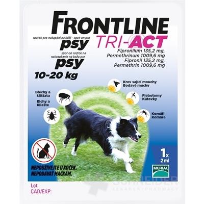 FRONTLINE TRI-ACT Spot-On pre psy M