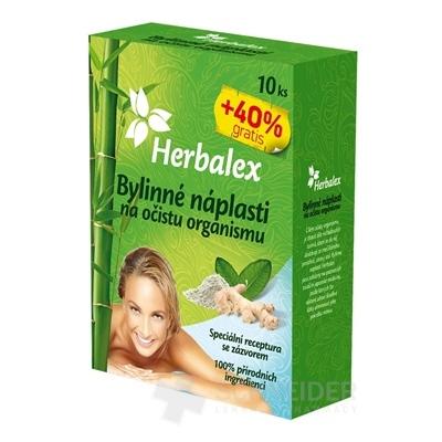 Herbalex Bylinné náplasti na očistu organizmu