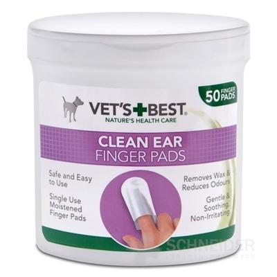 VET'S BEST CLEAN EAR FINGER PADS